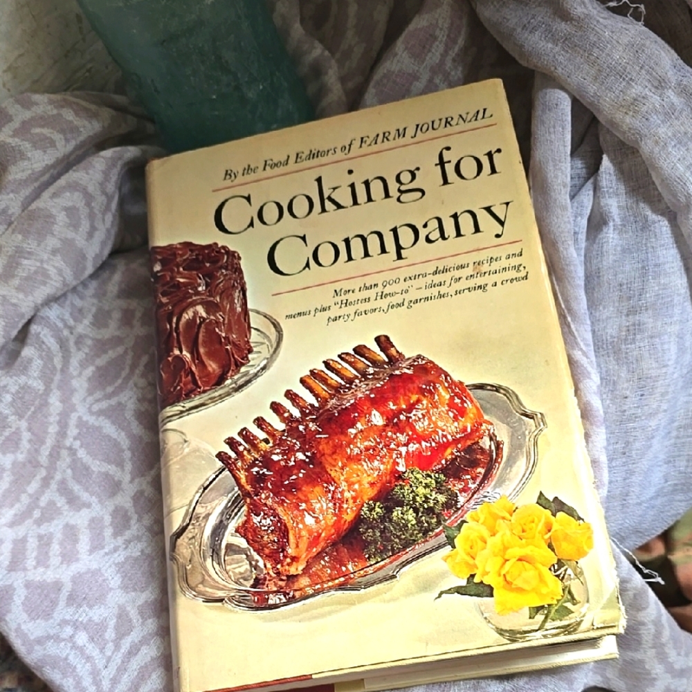 MCM 1968 Cooking For Company  Cookbook Farm Hostess HC Book